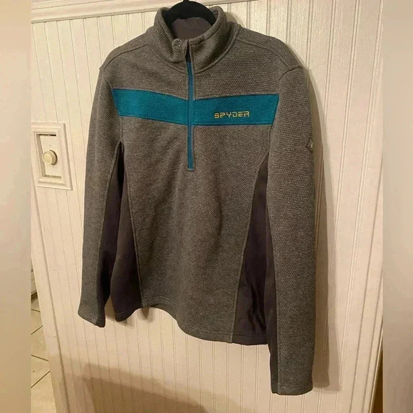 Like new Spyder ski quarter zip pullover - Picture 1 of 6